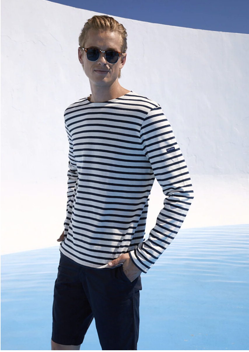 Saint James Meridian Moderne long-sleeve shirt | The